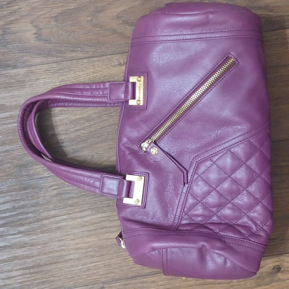 Beautiful Rough Rose's leather top handle bag - Picture 2 of 8